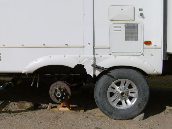 Camper Trailer Fender Skirt