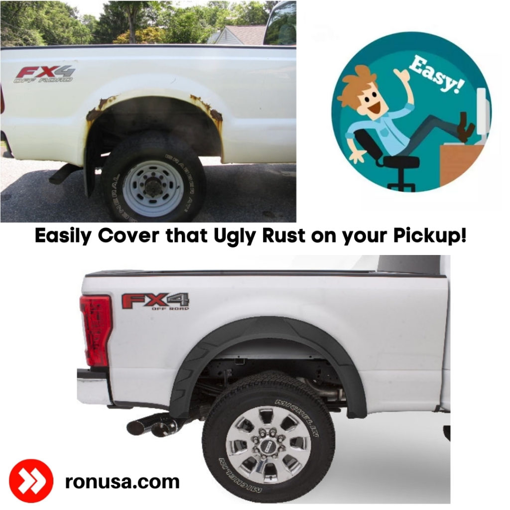 Got Rusted Fenders on your Truck? Here's How to Quickly Cover that Rust!