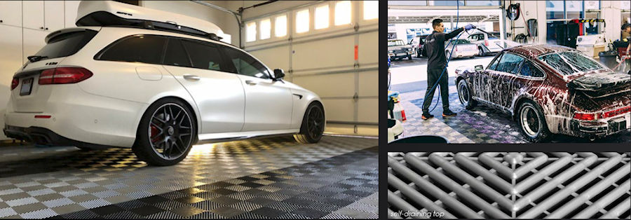 Most Affordable Self Draining Garage Floor Tiles