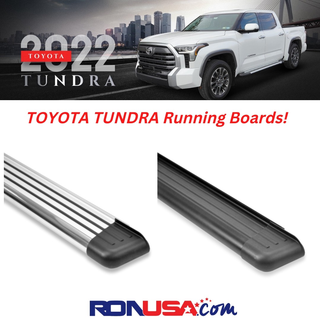Check out our running boards for the Toyota Tundra. #toyotatundra #toyota #runningboard #runningboards